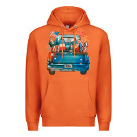 Carrot Customize USA truck Premium Hoodie - FaDigitalArtStudio