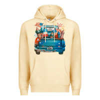 Pina Colada Customize USA truck Premium Hoodie - FaDigitalArtStudio