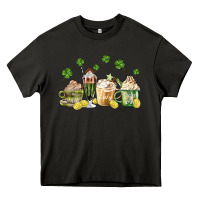 Asphalt patricks day coffee Heavy Core Tee - MaliasSmallBusiness