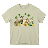 Mossy patricks day coffee Heavy Core Tee - MaliasSmallBusiness