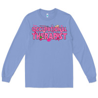 Colony Blue breast cancer occupational therapist Long Sleeve Tee - texasbilliewilder