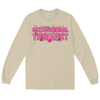 Mushroom breast cancer occupational therapist Long Sleeve Tee - texasbilliewilder