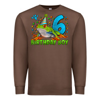 Chestnut birthday boy frog age 6 Premium Sweatshirt - LillyAllenDesigns