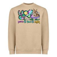 Mushroom Peace love Easter Day Heavyweight Sweatshirt - CowGirlArtShop