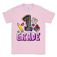 Bubblegum Pink First Grade Classic Tee - RanaPortraitStore