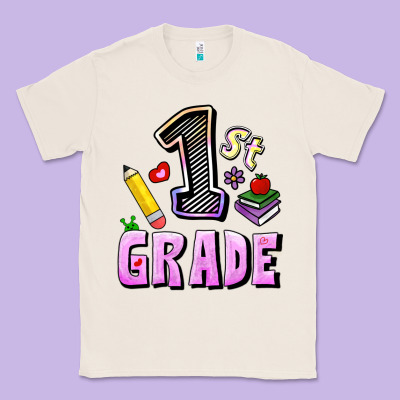 First Grade Classic Tee Designed By Ranaportraitstore