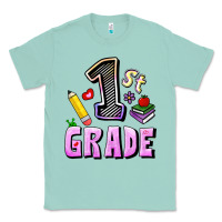Seafoam First Grade Classic Tee - RanaPortraitStore