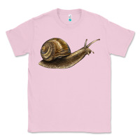 Bubblegum Pink snail Classic Tee - LillyAllenDesigns