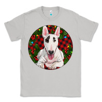 Moon Dust Christmas Bull Terrier Classic Tee - RanaPortraitStore