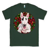 Sports Green Christmas Bull Terrier Classic Tee - RanaPortraitStore