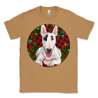Toasted Coconut Christmas Bull Terrier Classic Tee - RanaPortraitStore