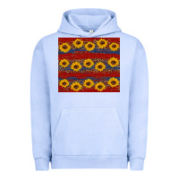 Pigment Grape Ice usa and sunflower pattern Urban Hoodie - Artiststas