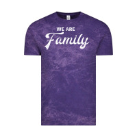 Cloud Purple We Are Family (Family / Father / Mother / Children) Vintage Tee - Bettercallsaul
