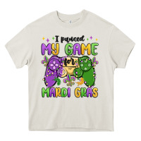 I Paused My Game For Mardi Gras Heavy Core Tee | Teevron