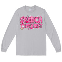 Moon Dust breast cancer speech therapist Long Sleeve Tee - texasbilliewilder