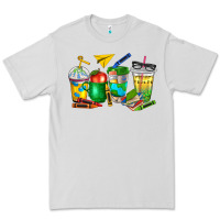 Dove Grey teacher coffee cups Premium Tee - NancyCooperArtShop