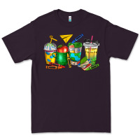 Plum teacher coffee cups Premium Tee - NancyCooperArtShop
