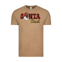 Vintage Coffee african american santa claus Vintage Tee - RanaPortraitStore