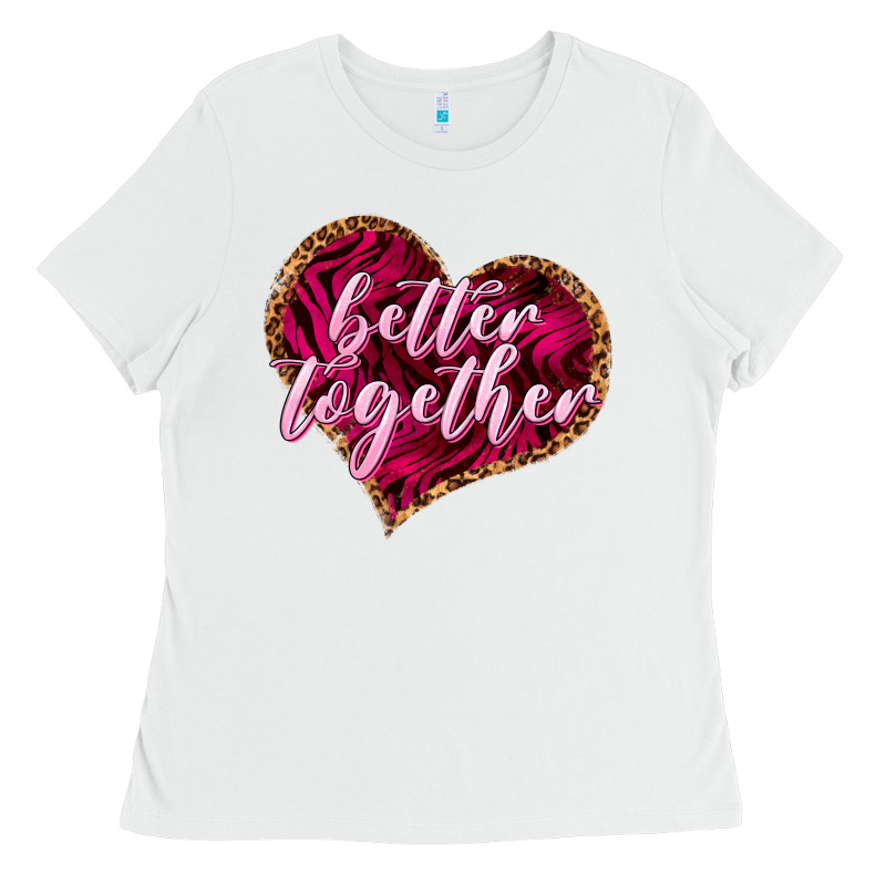 Better Together Ladies Tee by NancyCooperArtShop | Teevron