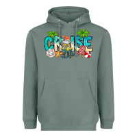 Sage Cruise Life Heavyweight Hoodie - CowhideDigitalArt