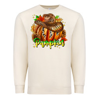 Sandshell Hello Pumpkin Premium Sweatshirt - CowhideDigitalArt