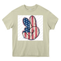 Mossy small business filigran Heavy Core Tee - MaliasSmallBusiness