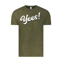 Vintage Olive YEES! Vintage Tee - Bettercallsaul