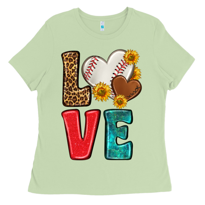 Western Love Baseball Ladies Tee by NancyCooperArtShop | Teevron