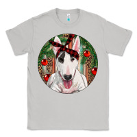 Moon Dust Christmas Bull Terrier Classic Tee - RanaPortraitStore