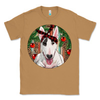 Toasted Coconut Christmas Bull Terrier Classic Tee - RanaPortraitStore