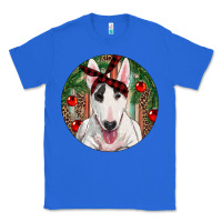 True Royal Christmas Bull Terrier Classic Tee - RanaPortraitStore