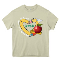 Mossy teaching is a work of heart Heavy Core Tee - JahusDesignShop