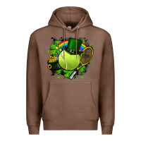 Chestnut St. Patrick's Day Tennis Premium Hoodie - FaDigitalArtStudio