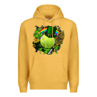 Mustard St. Patrick's Day Tennis Premium Hoodie - FaDigitalArtStudio