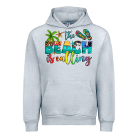 Heather Grey the beach is calling Urban Hoodie - Artiststas