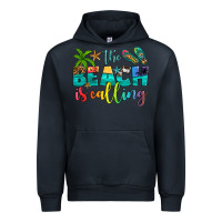 Navy the beach is calling Urban Hoodie - Artiststas