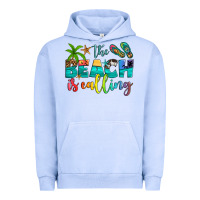 Pigment Grape Ice the beach is calling Urban Hoodie - Artiststas