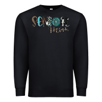 Black senior mom Premium Sweatshirt - CowhideDigitalArt