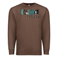Chestnut senior mom Premium Sweatshirt - CowhideDigitalArt