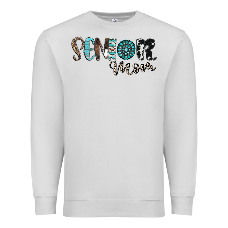 Senior Mom Premium Sweatshirt by CowhideDigitalArt | Teevron