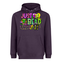 Plum Just Bead it Heavyweight Hoodie - CowhideDigitalArt