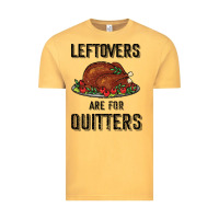 Vintage Mustard Leftovers Are For Quitters Vintage Tee - Bettercallsaul