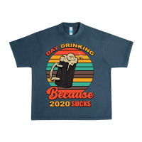 Midnight Navy Day drinking because 2020 sucks Urban Heavy Tee - Bettercallsaul