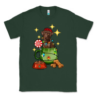 Sports Green Christmas coffee cup with Labrador Classic Tee - RanaPortraitStore