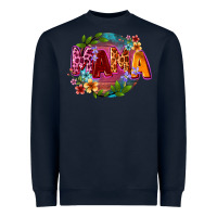 Navy Mama Mother's Day Heavyweight Sweatshirt - CowGirlArtShop