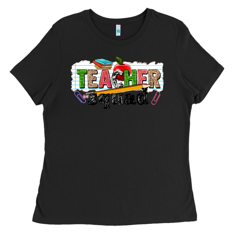 Teacher Squad Ladies Tee by NancyCooperArtShop | Teevron