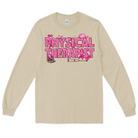Mushroom breast cancer physical therapist Long Sleeve Tee - texasbilliewilder