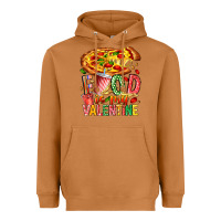 Meerkat Food Is My Valentine Heavyweight Hoodie - CowhideDigitalArt