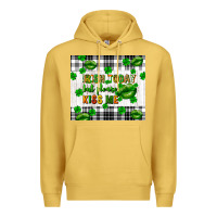 Antique Gold Irish today but please kiss me st. patricks day Premium Hoodie - FaDigitalArtStudio