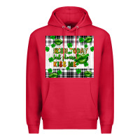 Cardinal Irish today but please kiss me st. patricks day Premium Hoodie - FaDigitalArtStudio